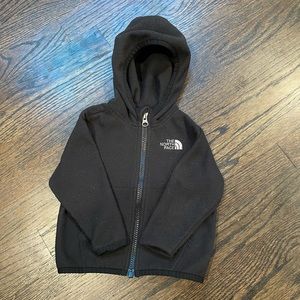 The North Face Fleece 6-12m black